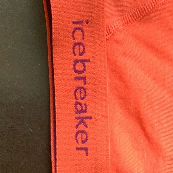 Icebreaker Merino Sprite Racerback Sports Bra Sz Medium - Picture 3 of 5